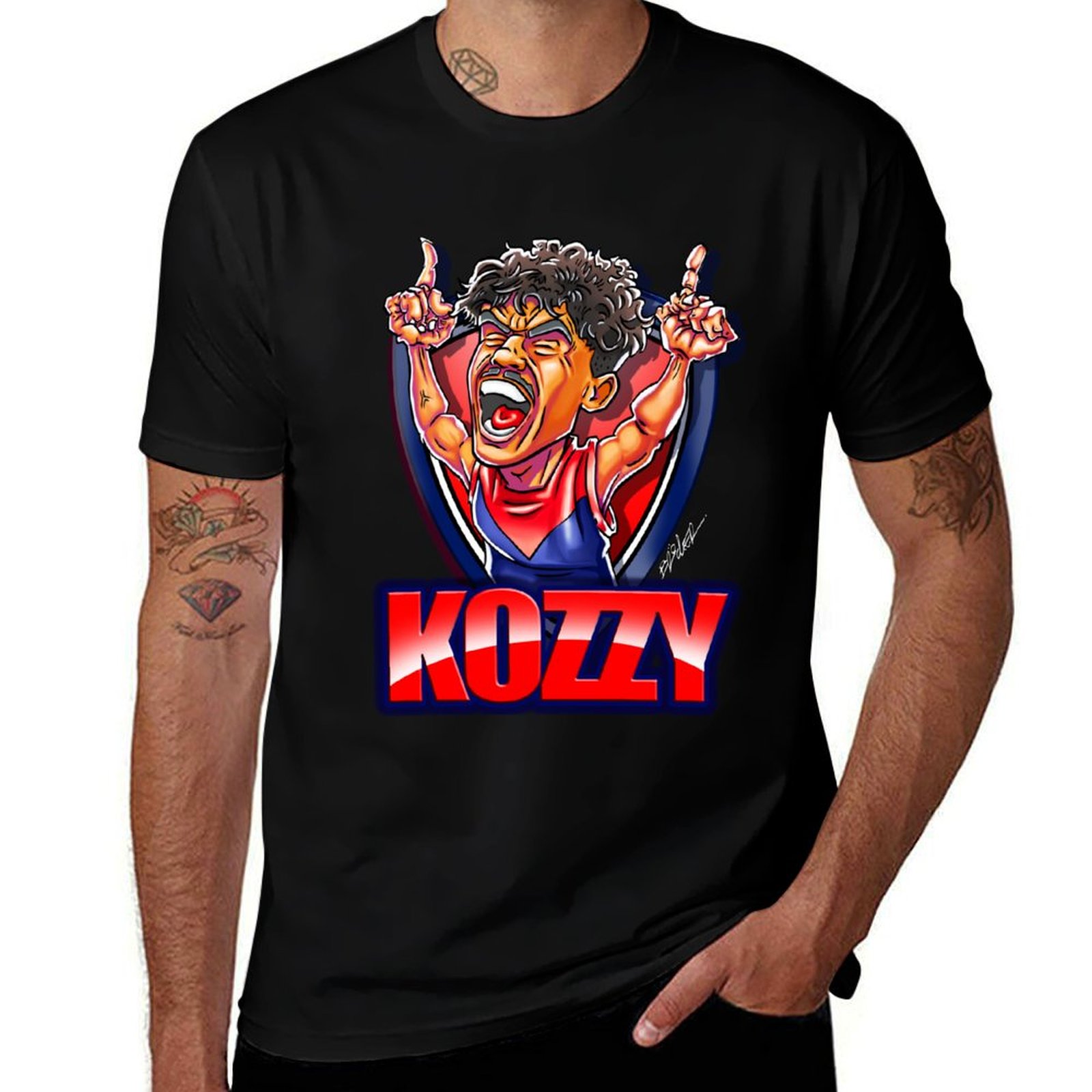 Mens Fashion Melbourne - Kozzy Pickett 디자인 - Melbourne Demons