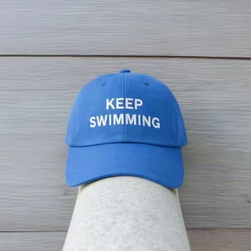 Men'S Fashion With Hat - 2026 트렌디한 수영 모자, 새로운 레터