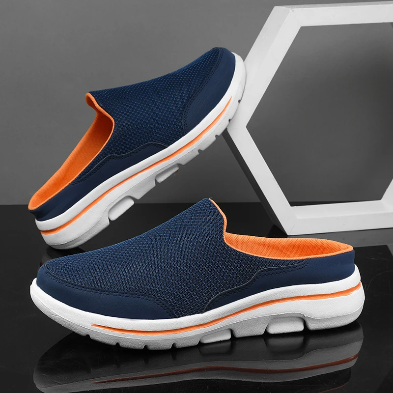 Mens Fashion Summer 2025 - 2025 남성 슬리퍼 여름 통기성 홈