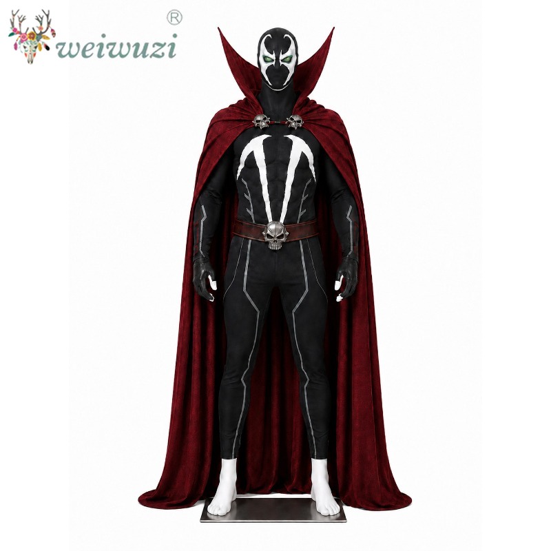 Mens Fashion Jumpsuit - 남성 코스프레 의상 풀세트 블랙 바디수트,
