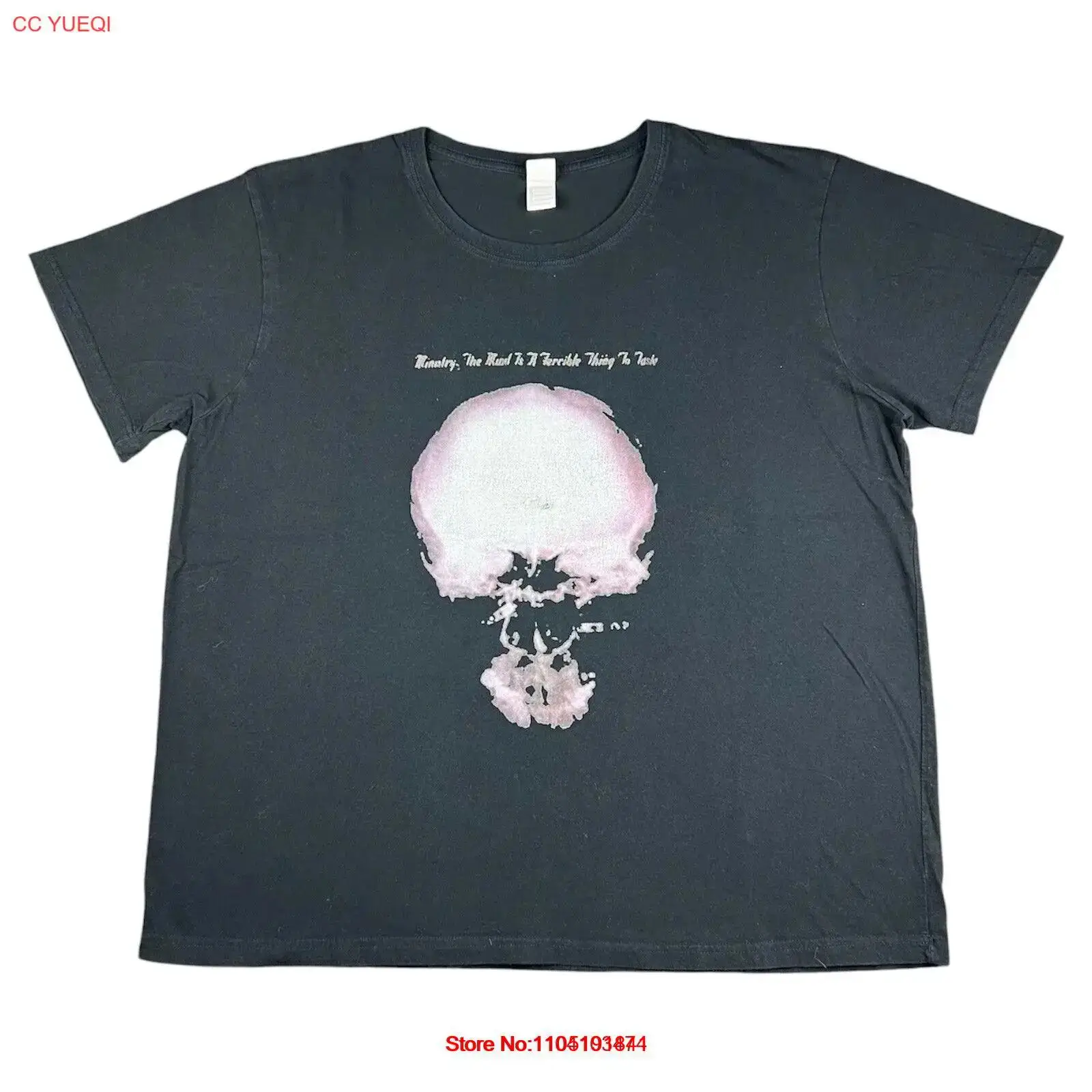Xl Men'S Fashion - 미니스터리 메탈 밴드 티셔츠 The Mind