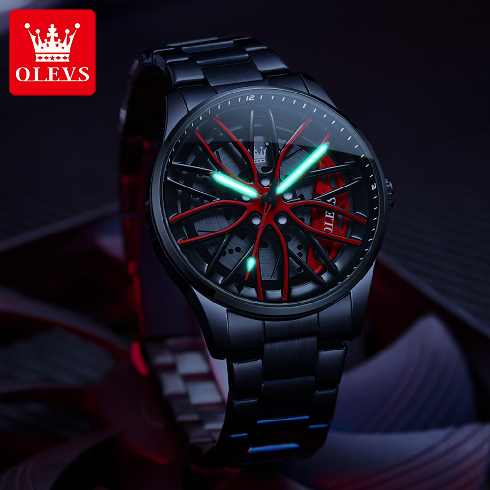 Men'S Fashion Hub - OLEVS 남성용 시계 쿼츠 시계 오리지널