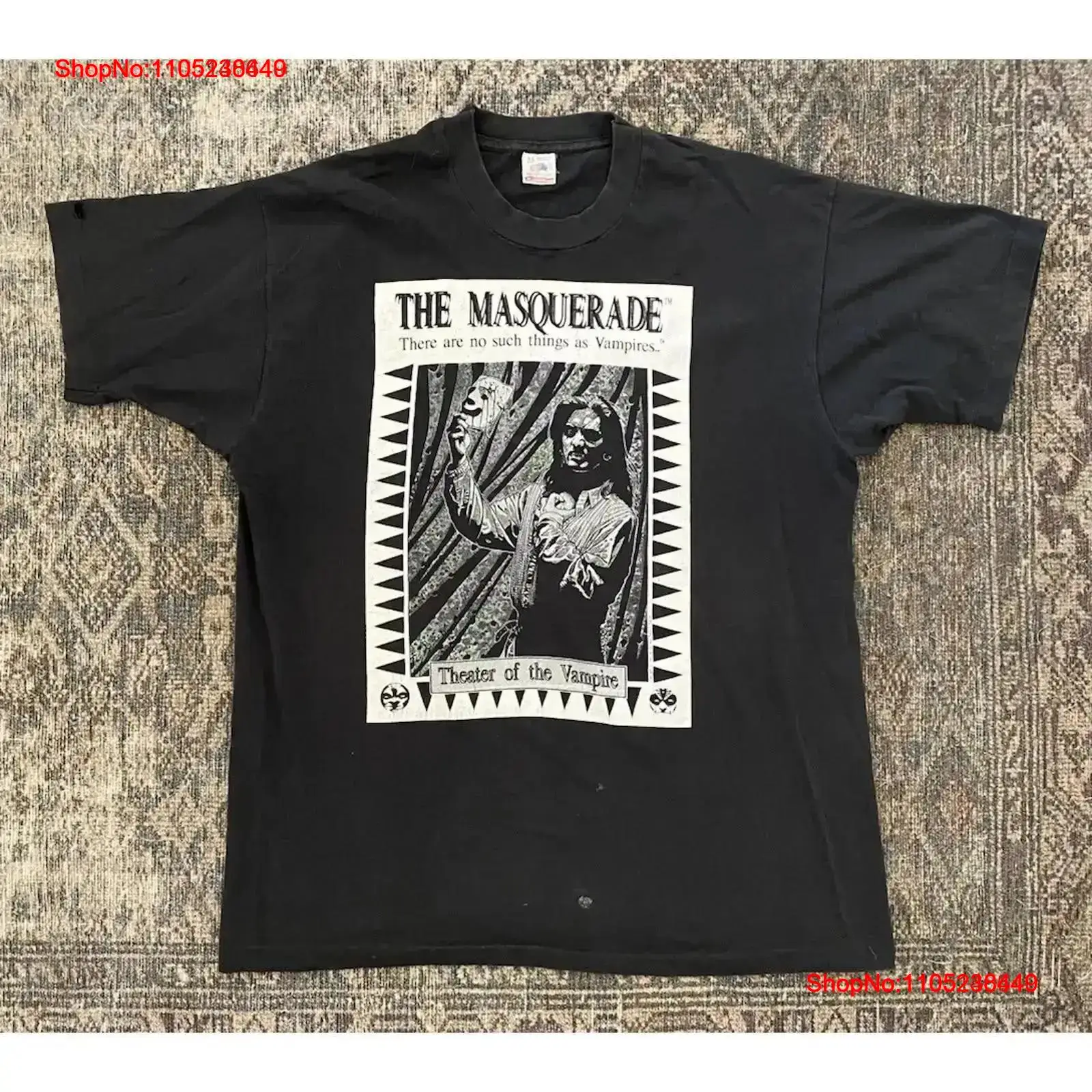 Xl Men'S Fashion - 빈티지 레어 뱀파이어 더 마스커레이드 1991