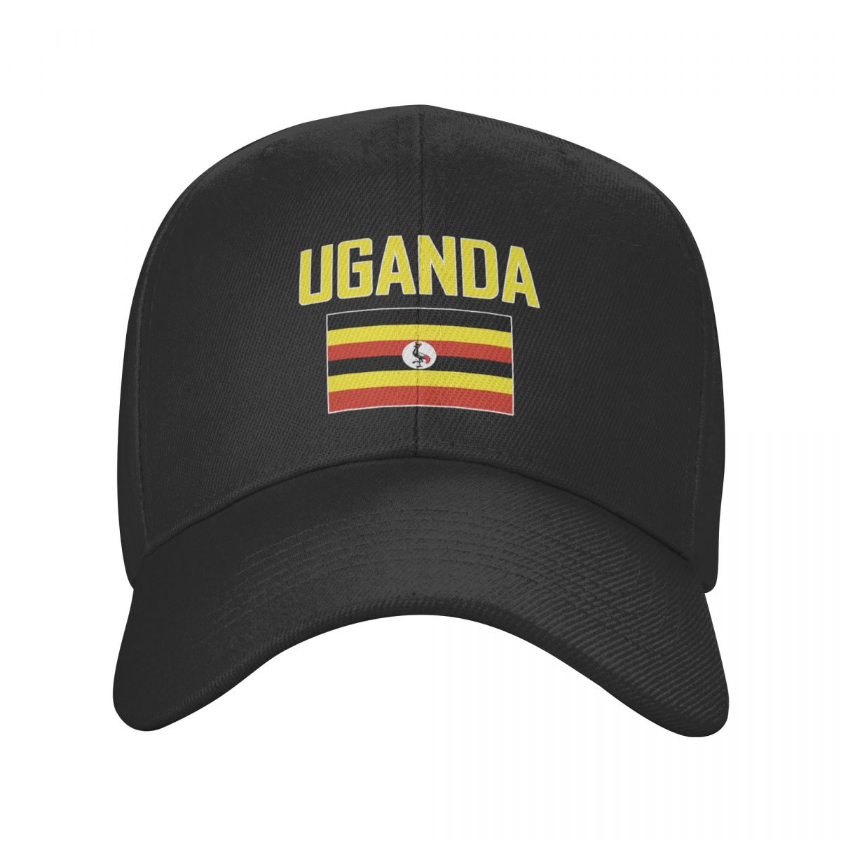 Men Fashion Uganda - UGANDA 이름과 깃발 태양 야구 모자