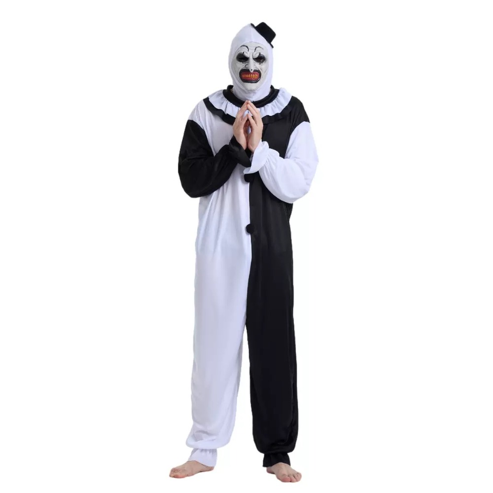 Mens Fashion Jumpsuit - 테리파이어 아트 광대 조커 코스프레 의상