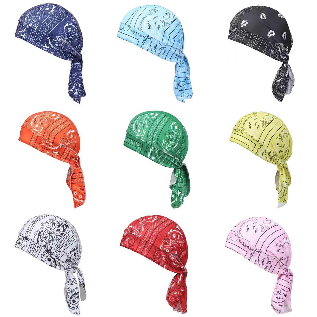 Men'S Fashion With Hat - 남성용 반다나 스카프 사이클링 헤드스카프 손수건