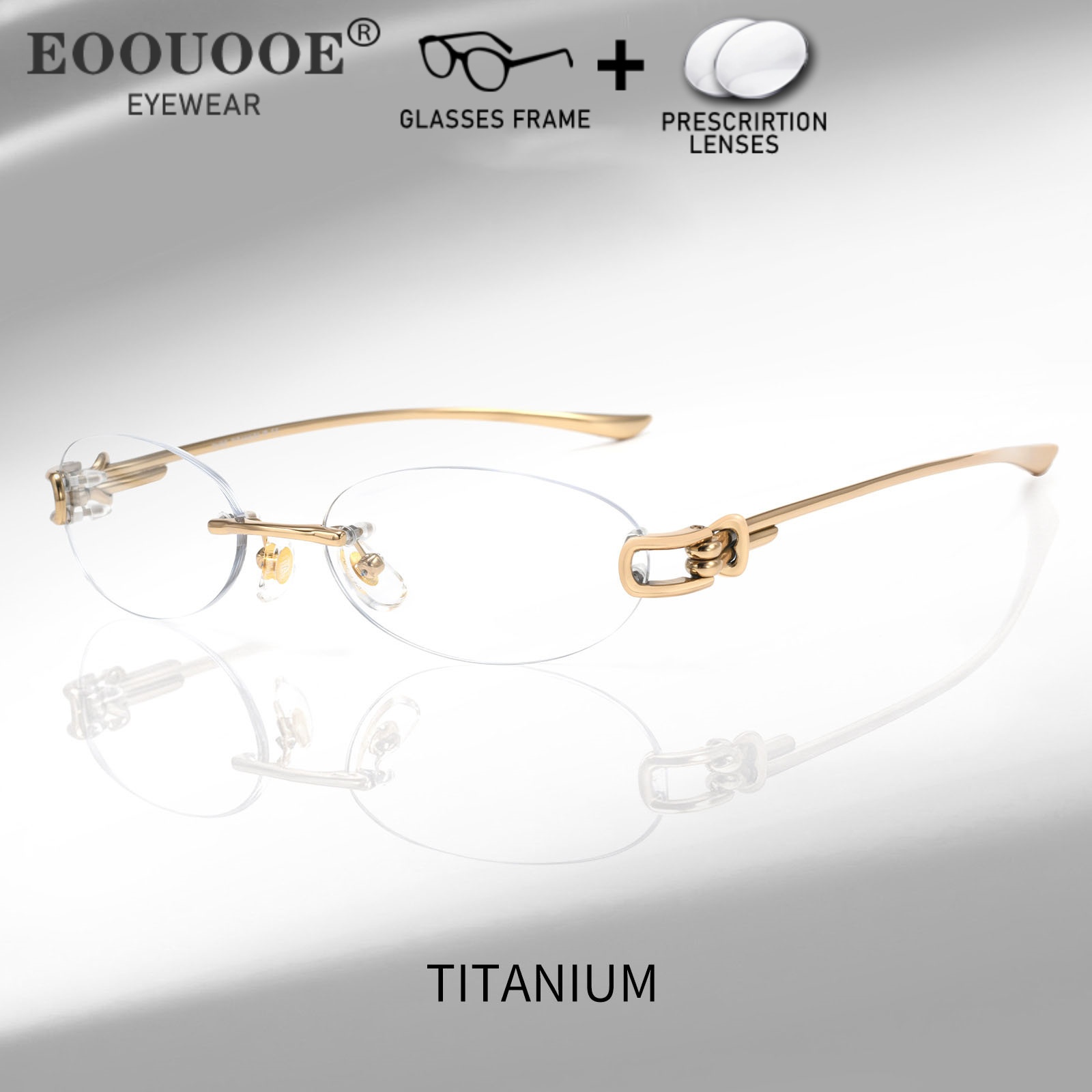 Men'S Fashion Rimless Glasses - 새로운 디자인 패션 남성 여성 무테