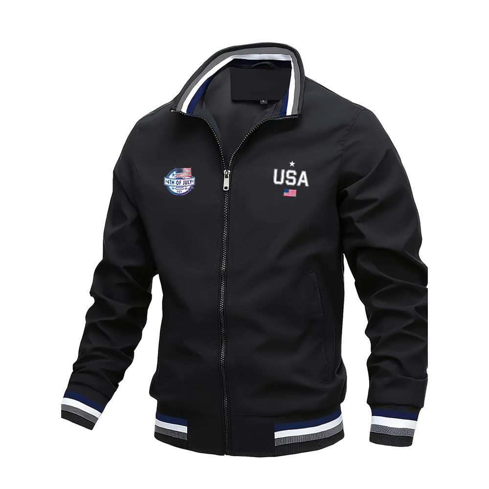 남성용 고품질 패션 캐주얼 미국 레터 그래픽 프린트 아 - Varsity Jacket Letterman 리뷰 및 가격