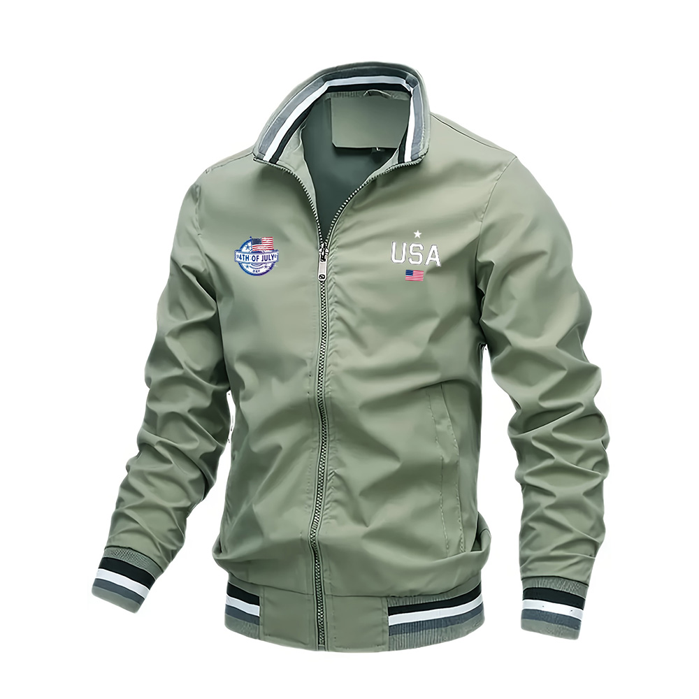 남성용 고품질 패션 캐주얼 미국 레터 그래픽 프린트 아 - Varsity Jacket Letterman 리뷰 및 가격