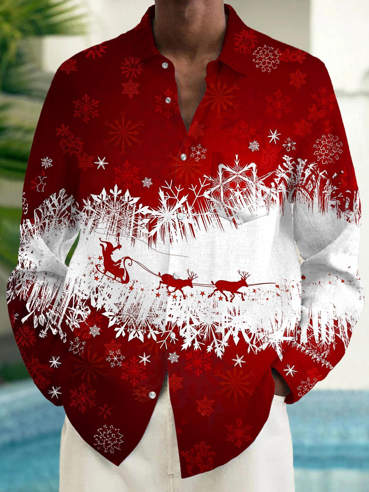 남성용 긴소매 프린트 캐주얼 셔츠, 봄/여름용, 데일리 - Men'S Spring Fashion 리뷰 및 가격