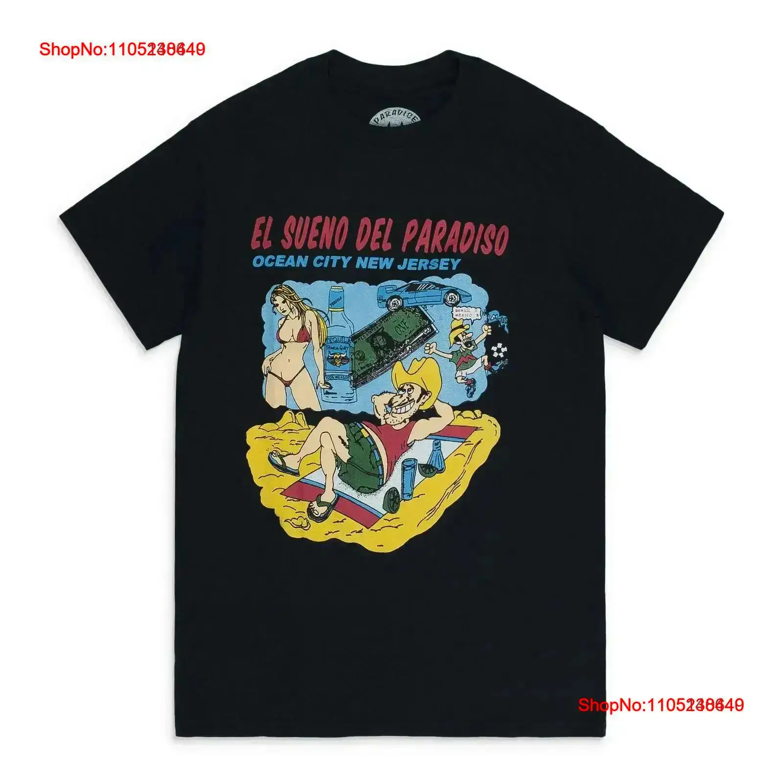 NWT 파라디스3 블랙 엘 수에노 델 파라디소 SS 티 - Mens Fashion In 40S 리뷰 및 가격