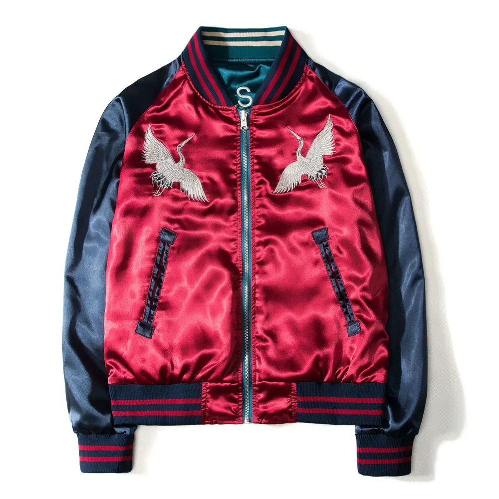 남성용 리버시블 야구 재킷, 대표팀 재킷, 2 가지 착 - Varsity Jacket Letterman 리뷰 및 가격