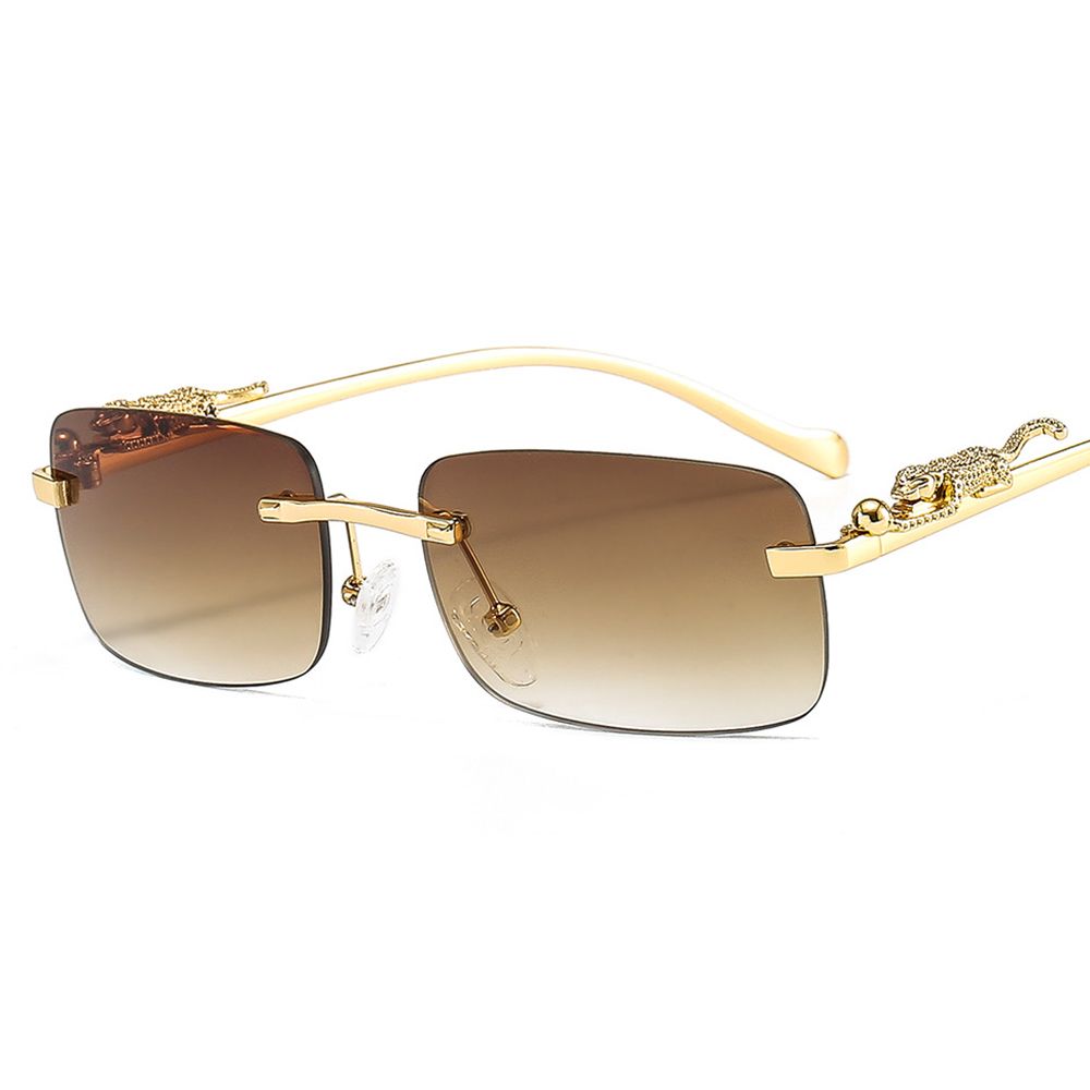 빈티지 무테 스퀘어 선글라스, 패션 남성, 럭셔리 브랜 - Men'S Fashion Rimless Glasses 리뷰 및 가격