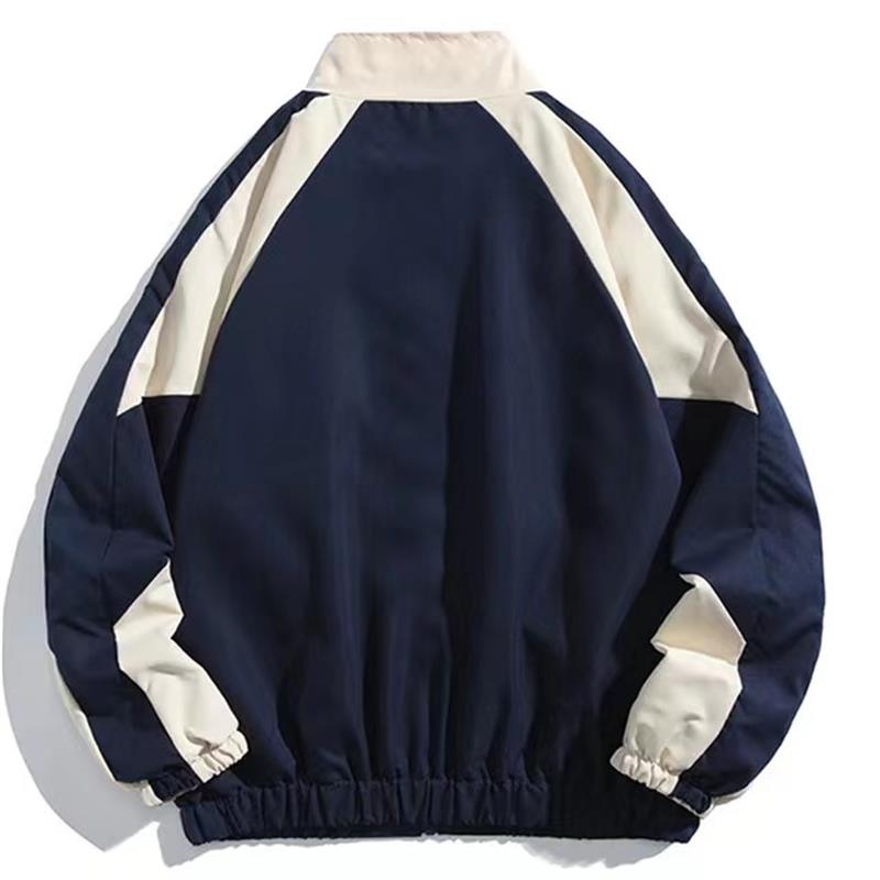 힙합 남성용 바시티 재킷 하이 스트리트 패치워크 컬러  - Varsity Jacket Letterman 리뷰 및 가격