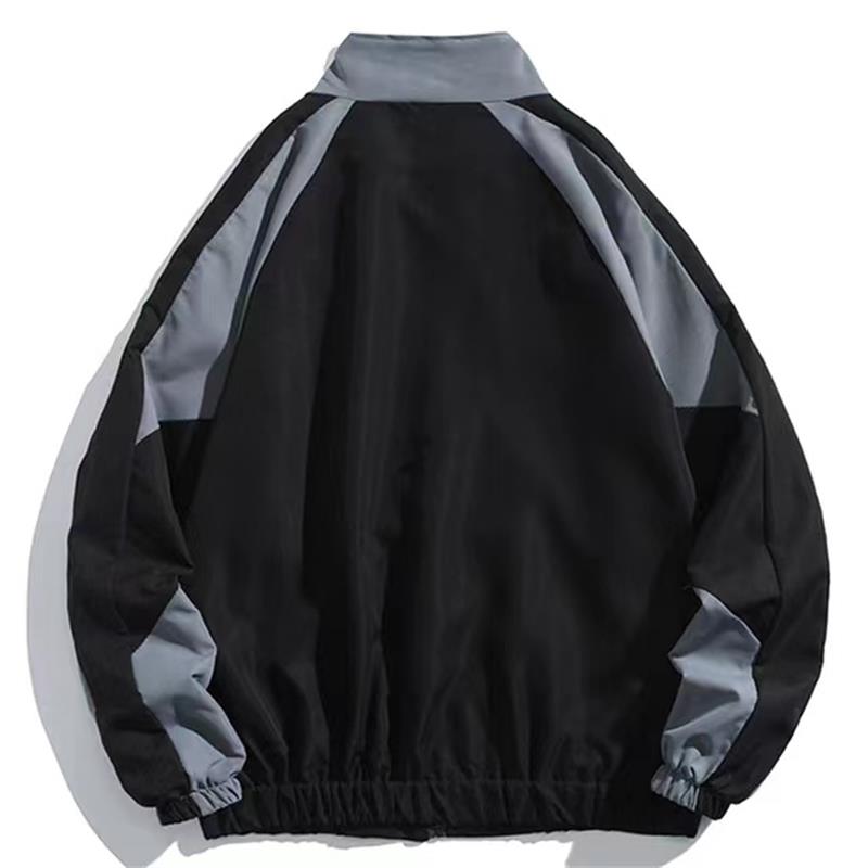 힙합 남성용 바시티 재킷 하이 스트리트 패치워크 컬러  - Varsity Jacket Letterman 리뷰 및 가격
