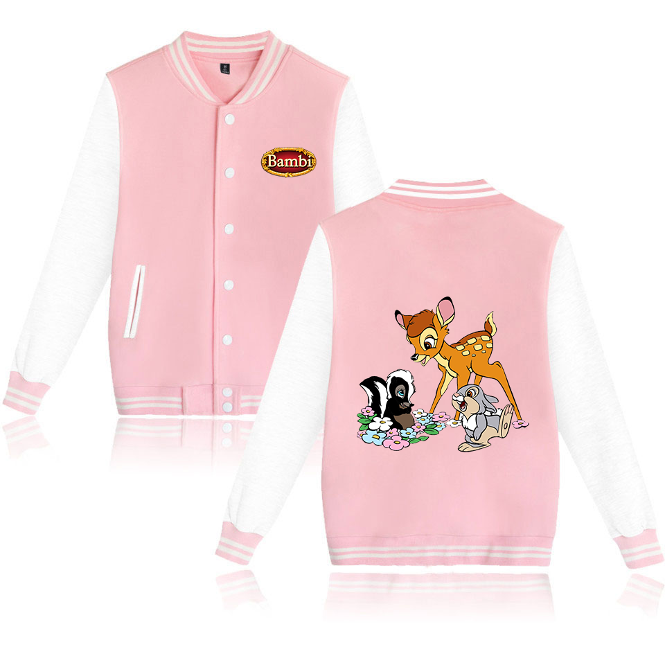 남녀공용 밤비 대표팀 야구 봄버 재킷, 힙합 하라주쿠  - Varsity Jacket Letterman 리뷰 및 가격
