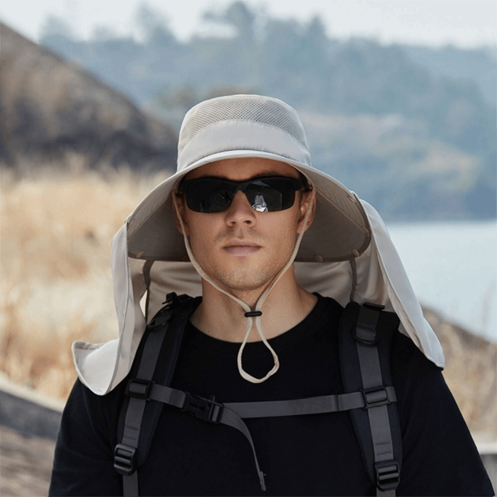 패션 의류 남성용 햇빛 가리개 모자 큰 챙 탈부착 가능 - Men'S Fashion With Hat 리뷰 및 가격