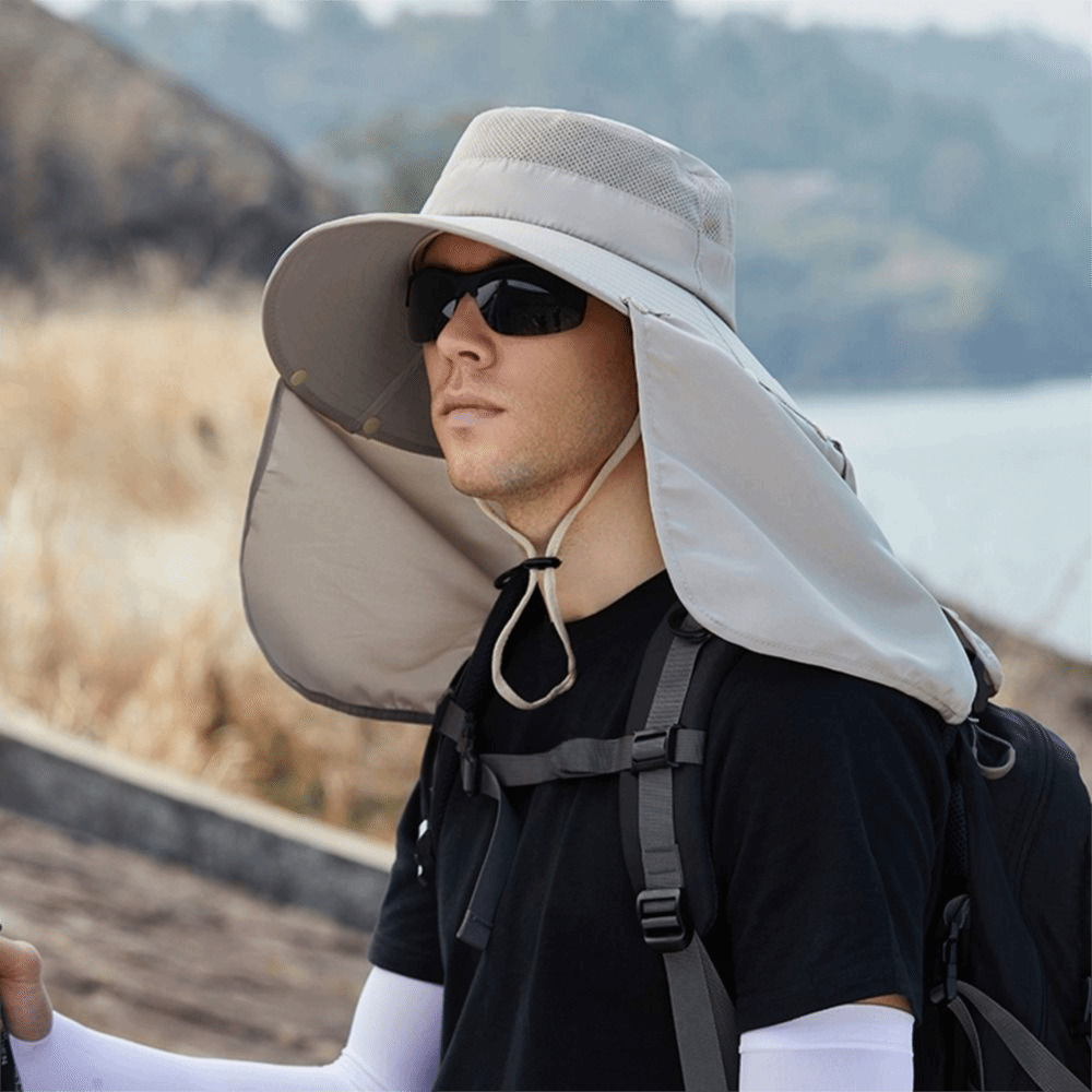패션 의류 남성용 햇빛 가리개 모자 큰 챙 탈부착 가능 - Men'S Fashion With Hat 리뷰 및 가격