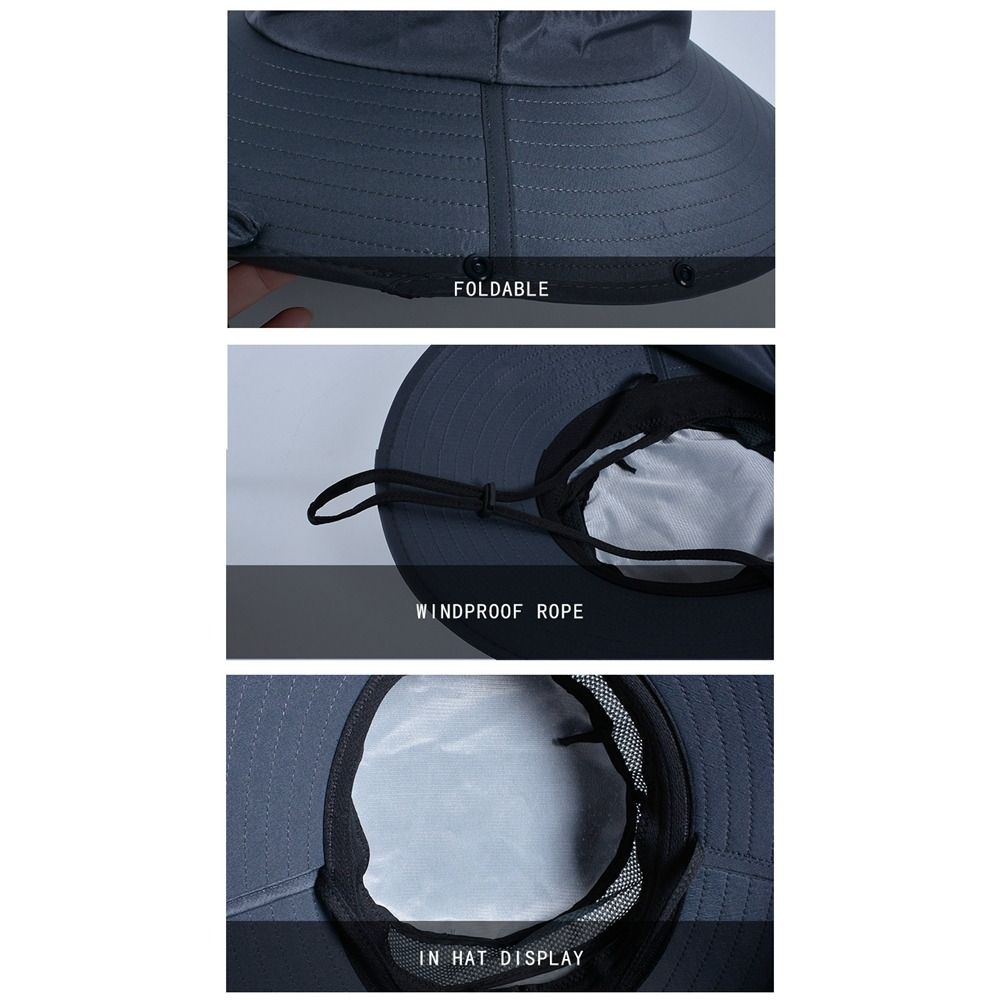 패션 의류 남성용 햇빛 가리개 모자 큰 챙 탈부착 가능 - Men'S Fashion With Hat 리뷰 및 가격