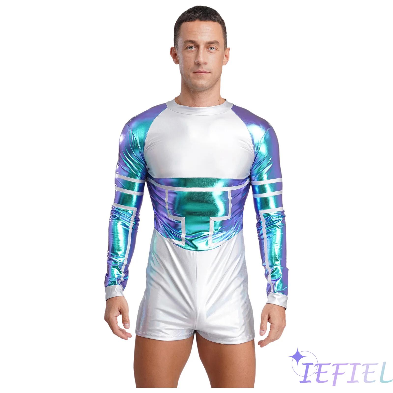 남성용 할로윈 카니발 외계인 우주비행사 코스프레 의상  - Mens Fashion Jumpsuit 리뷰 및 가격