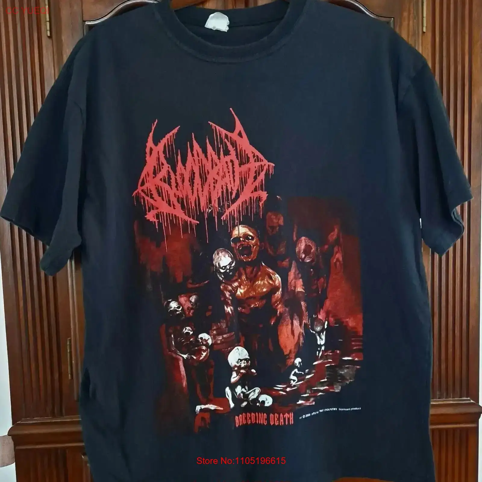 BLOODBATH 브리딩 데스 티셔츠 블랙 XL 200 - Xl Men'S Fashion 리뷰 및 가격