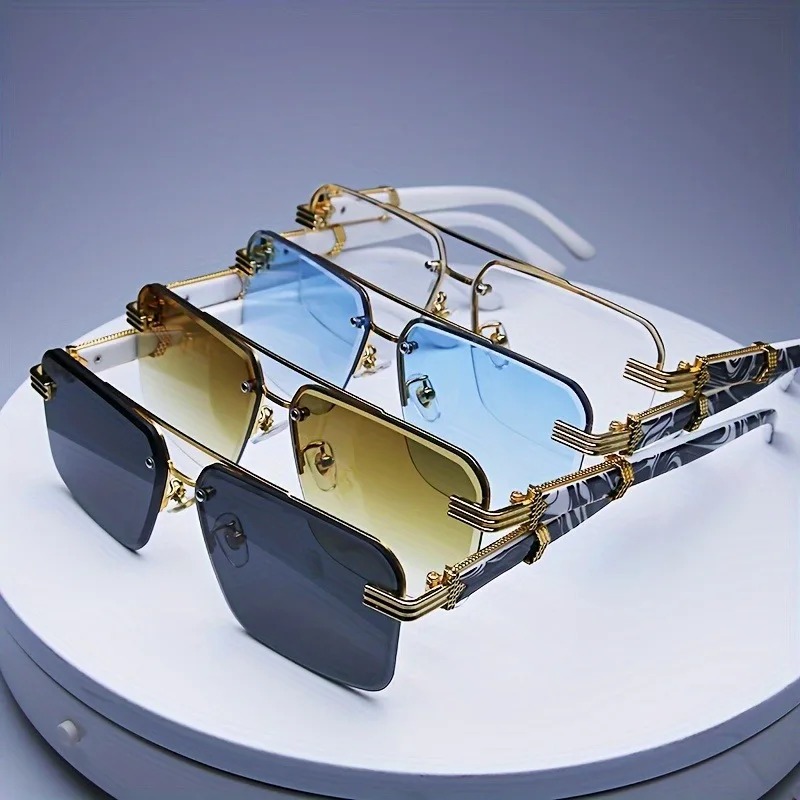 패션 무테 선글라스 남녀 인기 프레임리스 선글라스 남성 - Men'S Fashion Rimless Glasses 리뷰 및 가격