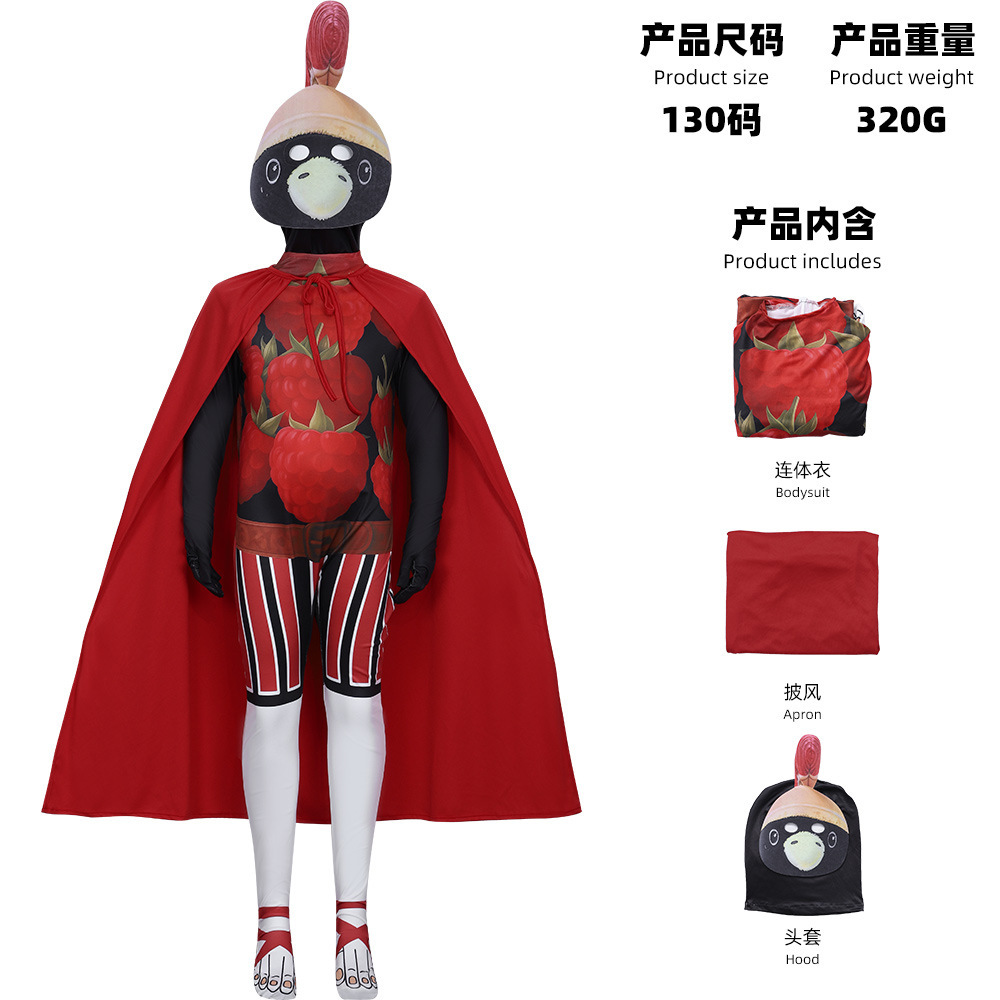 브라운 만화 남자 젠타이 슈트 얼굴 후드가 있는 할로윈 - Mens Fashion Jumpsuit 리뷰 및 가격