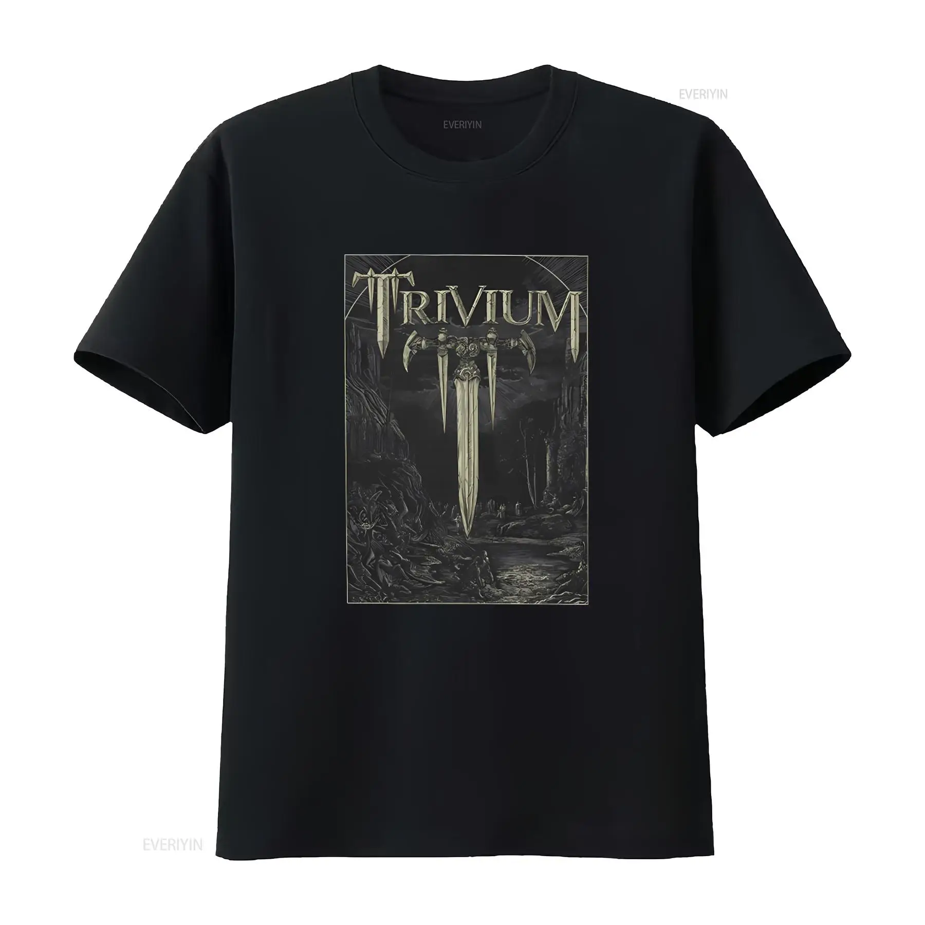 Trivium Battle Metal Band 공식 티 - Xl Men'S Fashion 리뷰 및 가격
