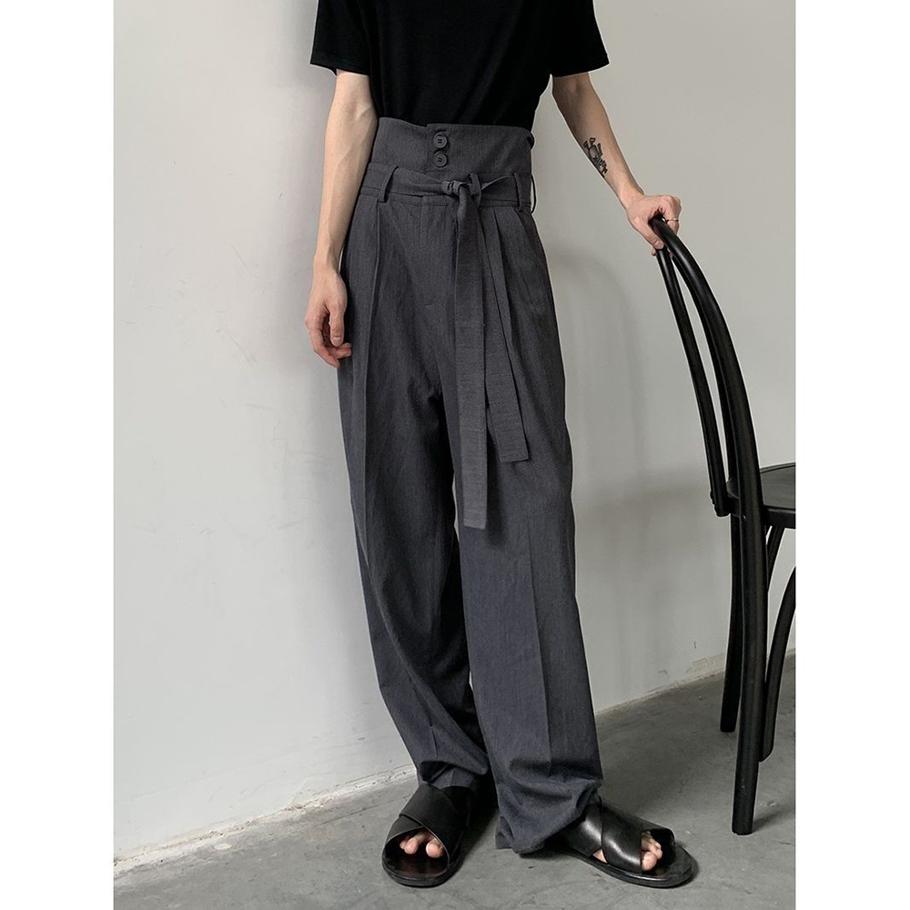 XS-5XL 남성용 리본 장식 니치 Y2k 바지 봄 스 - Mens Fashion Trends 2026 리뷰 및 가격
