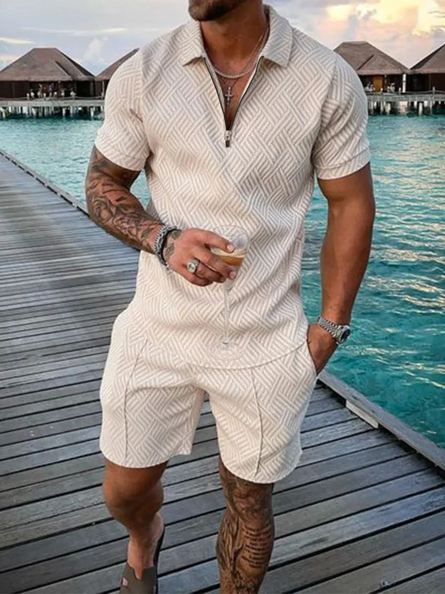 2026 신상 여름 남성 정장 트렌드 3D 프린팅 지퍼 - Mens Fashion Trends 2026 리뷰 및 가격
