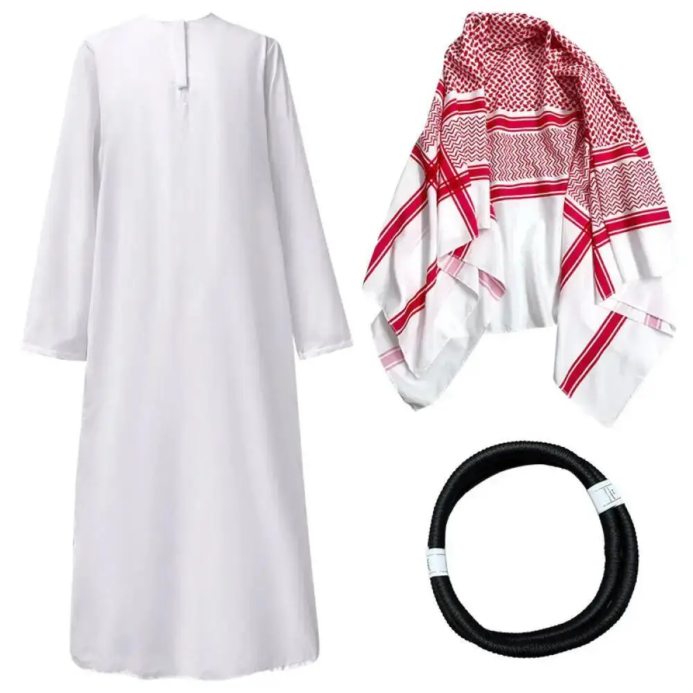 아라비아 두바이 의상 UAE 시에크 코스프레 흰색 로브 - Mens Fashion Jumpsuit 리뷰 및 가격