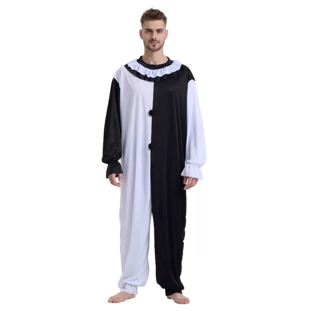 테리파이어 아트 광대 조커 코스프레 의상 남성 점프수트 - Mens Fashion Jumpsuit 리뷰 및 가격