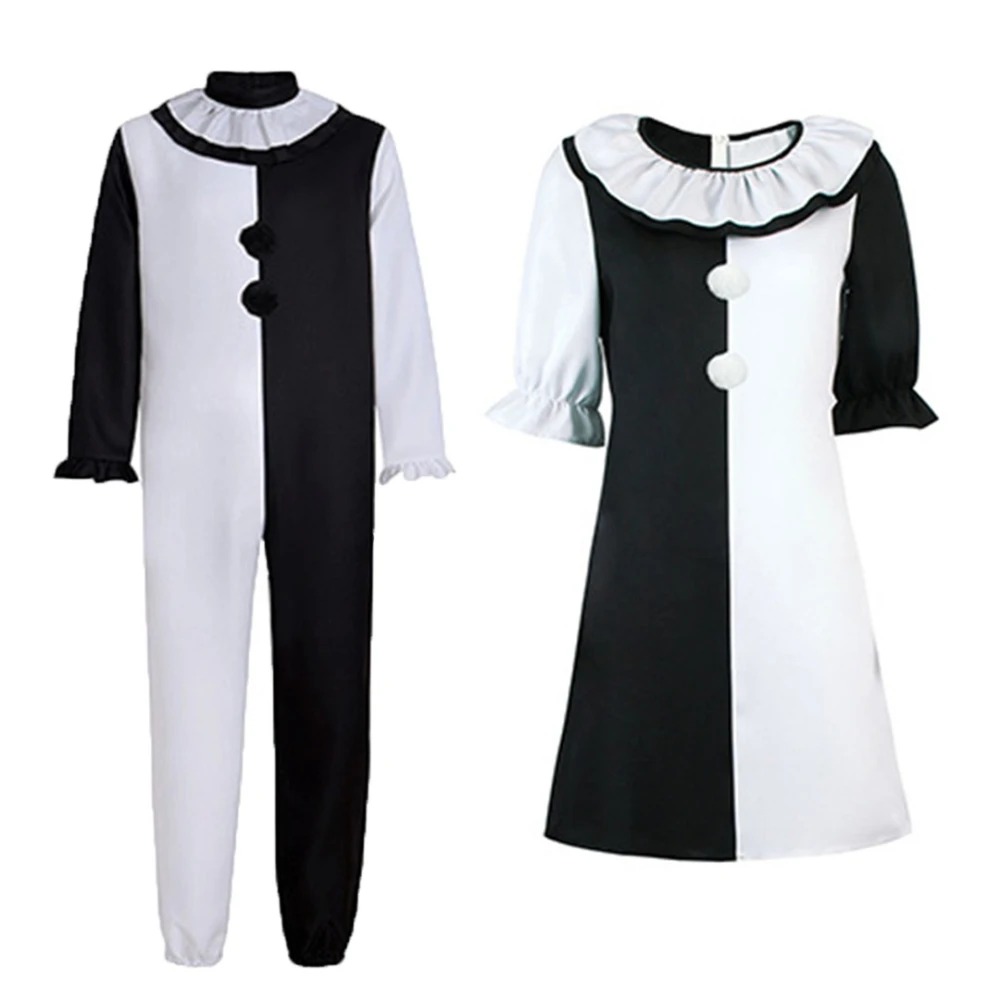 테리파이어 아트 광대 조커 코스프레 의상 남성 점프수트 - Mens Fashion Jumpsuit 리뷰 및 가격