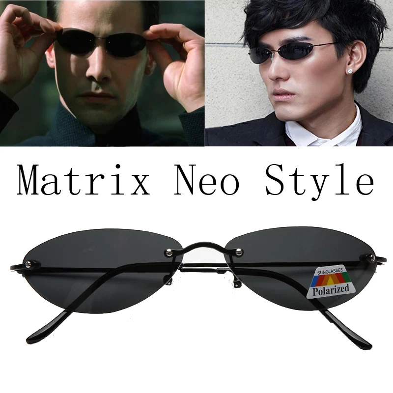 2026 편광 초경량 패션 파일럿 더 매트릭스 네오 선 - Men'S Fashion Rimless Glasses 리뷰 및 가격