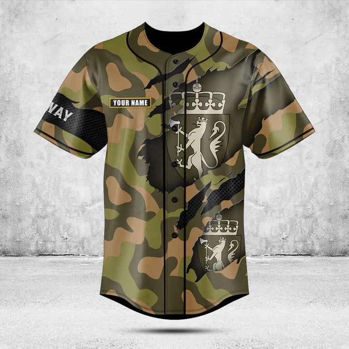 사용자 정의 이름 노르웨이 지도 그래픽 버튼 셔츠 여름 - Mens Fashion Baseball Jersey 리뷰 및 가격
